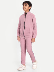 Boys & Girls Solid Track Suit
