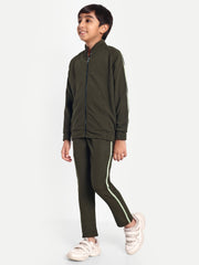 Boys & Girls Solid Track Suit
