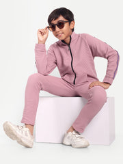 Boys & Girls Solid Track Suit