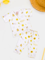 Organic Muslin Baby Clothes Set – Top & Bottom Outfit