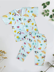 Organic Muslin Baby Clothes Set – Top & Bottom Outfit