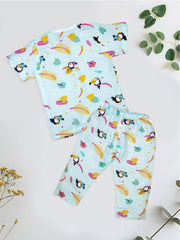 Organic Muslin Baby Clothes Set – Top & Bottom Outfit