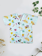 Organic Muslin Baby Clothes Set – Top & Bottom Outfit