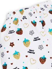 Baby Girls Embroidered Design Fit & Flare Dresses with Pant