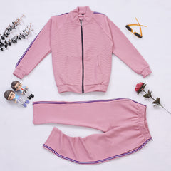 Boys & Girls Solid Track Suit