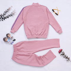 Boys & Girls Solid Track Suit