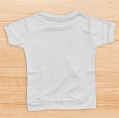 Kids Boys Cotton Blend Half Sleeve Printed T-shirt