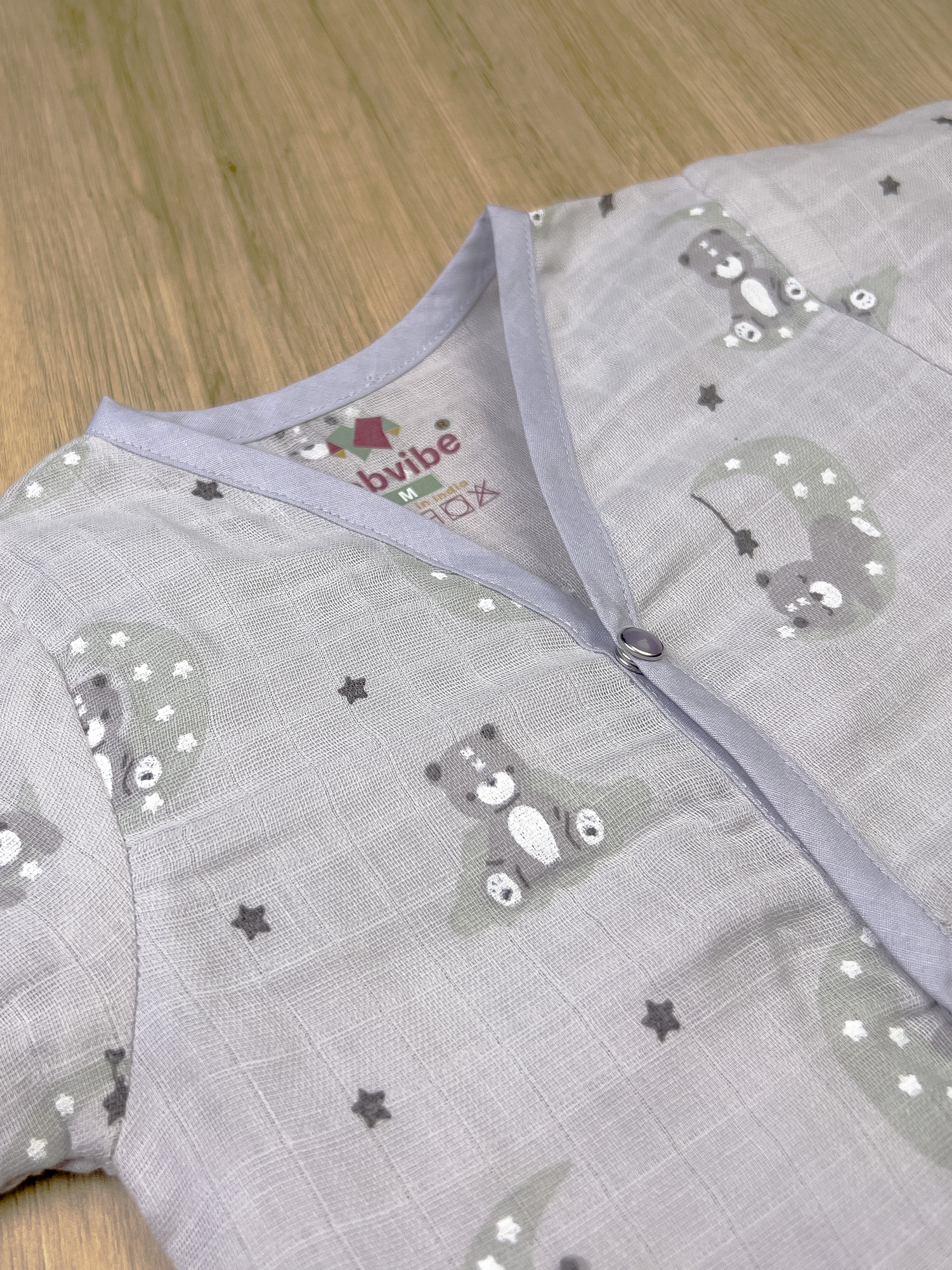 Organic Muslin Baby Clothes Set – Top & Bottom Outfit
