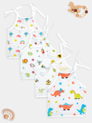 Baby Organic Cotton Muslin Knot Jabla – Pack of 4